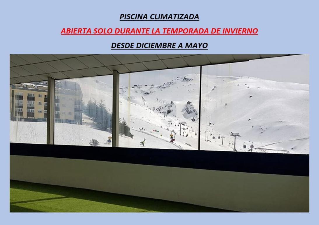 TODOSIERRANEVADA ZONA BAJA - EDIFICIO ALHAMBRA - Junto a los Telecabinas Sierra Nevada Exterior foto